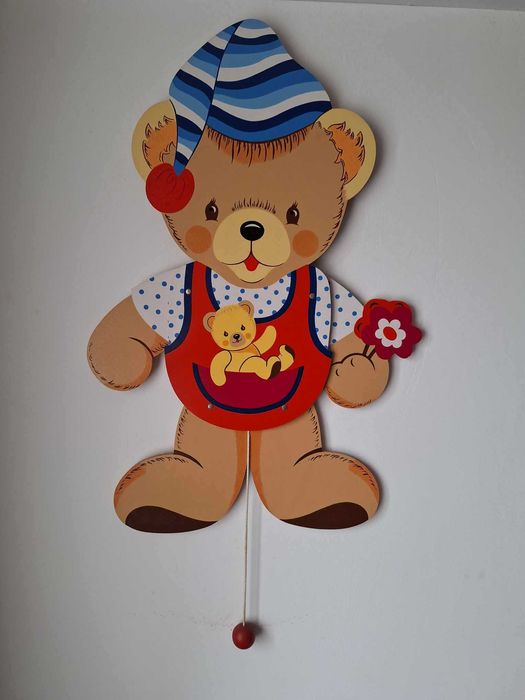 Ursulet decorativ de perete