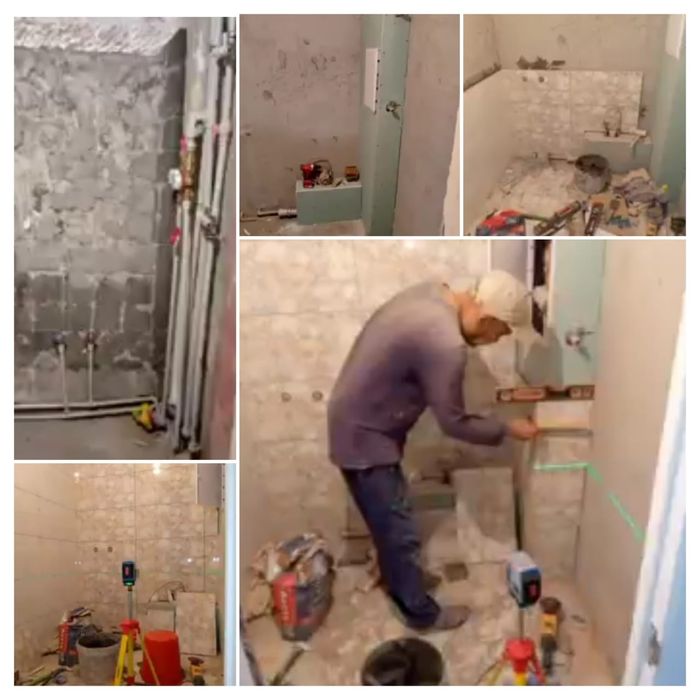 Кафельщик, сантехник.