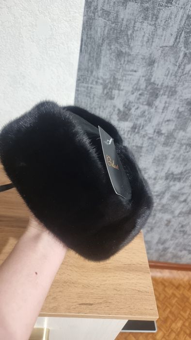 Норковая шапка ушанка