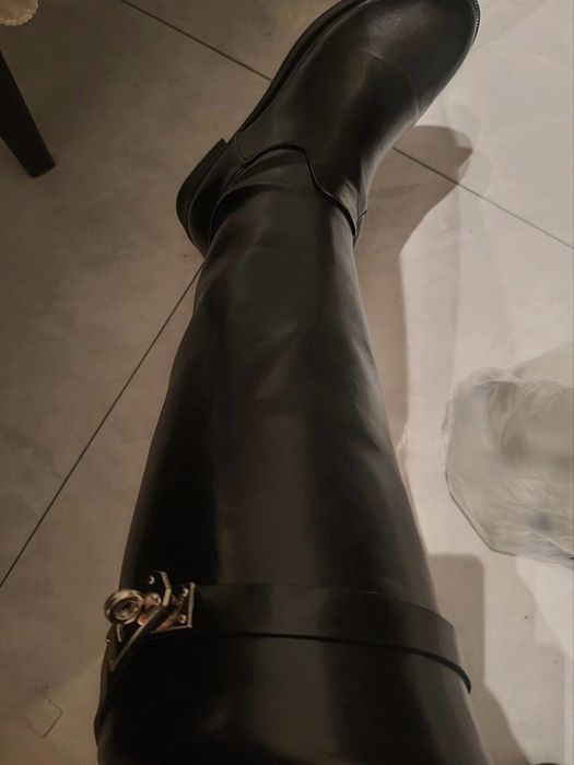 осенние сапоги Hermes