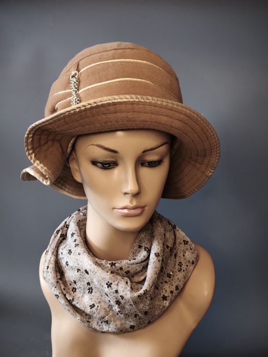 Шляпка кашемировая