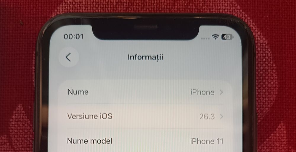 iPhone 11 perfect funcțional