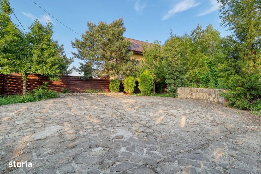 Vila individuala cu 589 mp teren, foisor si gradina superba | Darza
