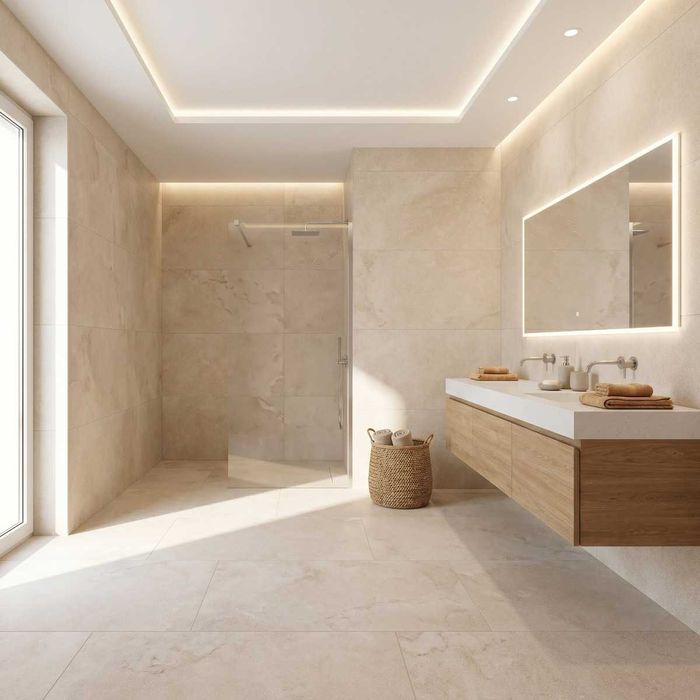 Gresie rectificata Ducato Beige F P 600X1200X8 R Sumat 1L