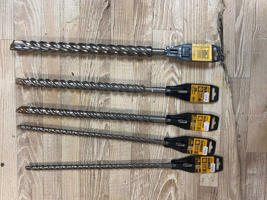 Свредло за бетон XLR, SDS+ DEWALT от ø 6x110x50 до ø 26x450x400