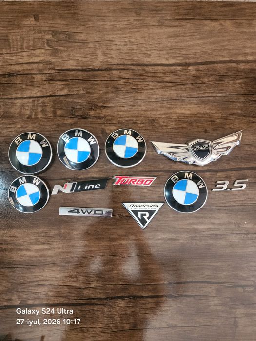 Эмблемы с BMW оригинал