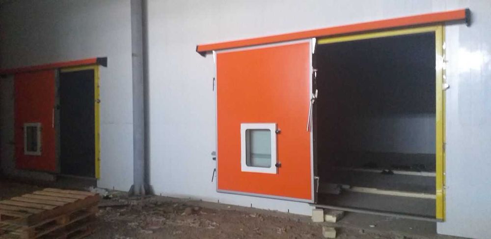 Сэндвич панели  и пром. двери из ППУ. Sendvich panellar. Сендвич.