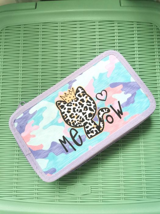 Ранец школьный №1 School Basic Леопард б/у в отличном состоянии.