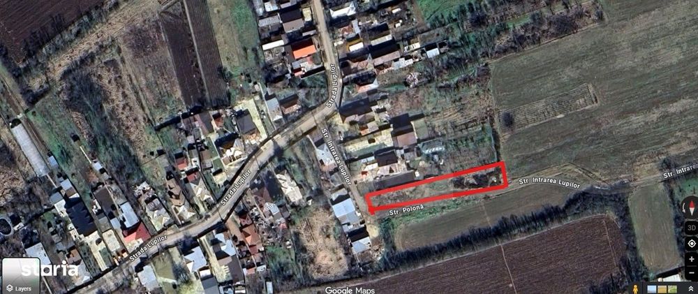 Teren 1.500 mp în Periș, Intrarea Lupilor, zonă liniștită