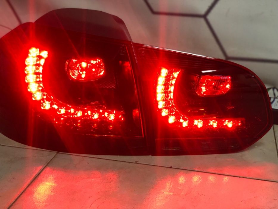 Stopuri Full LED Golf 6 Semnal Dinamic R20 GTI Look - Fara Erori !