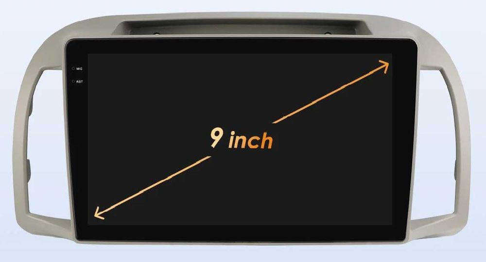 Мултимедия 9″ Android 14 за NISSAN MICRA K12 CARPLAY навигация RDS DSP