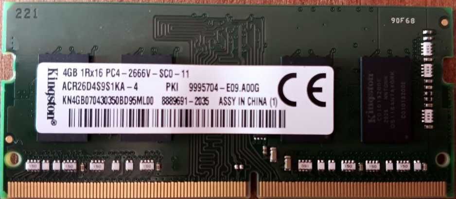 Память DDR4-4GB; DDR3-2GB; DDR2-1GB