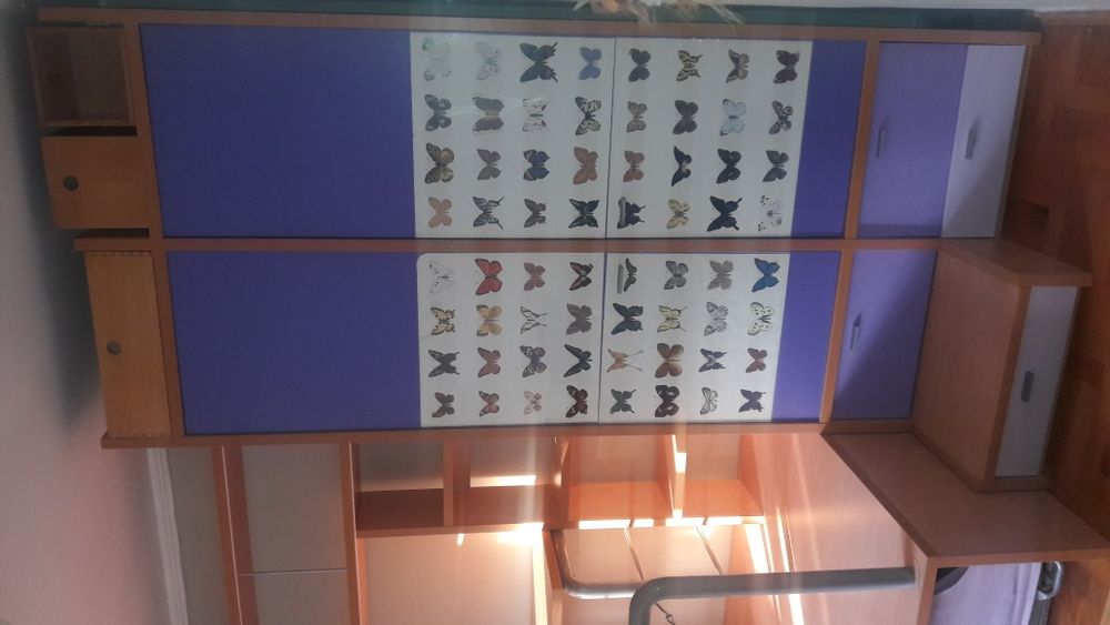 Mobila cu pat si birou