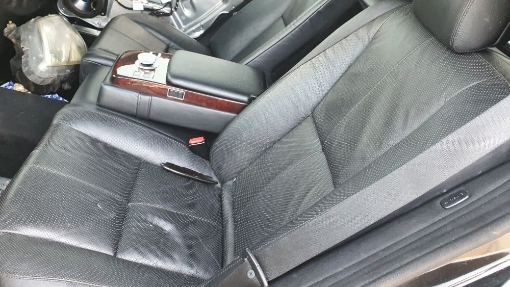 bancheta spate elelctrica incalzire ventilatie Mercedes S class long
