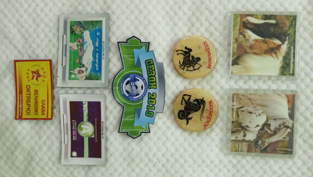 Магниты на холодильник, разные