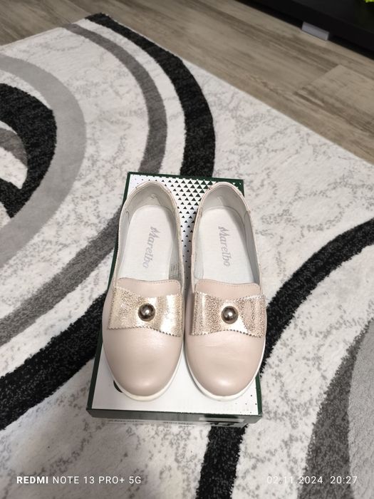 Pantofi piele naturală, Marelbo Nr 31, impecabili