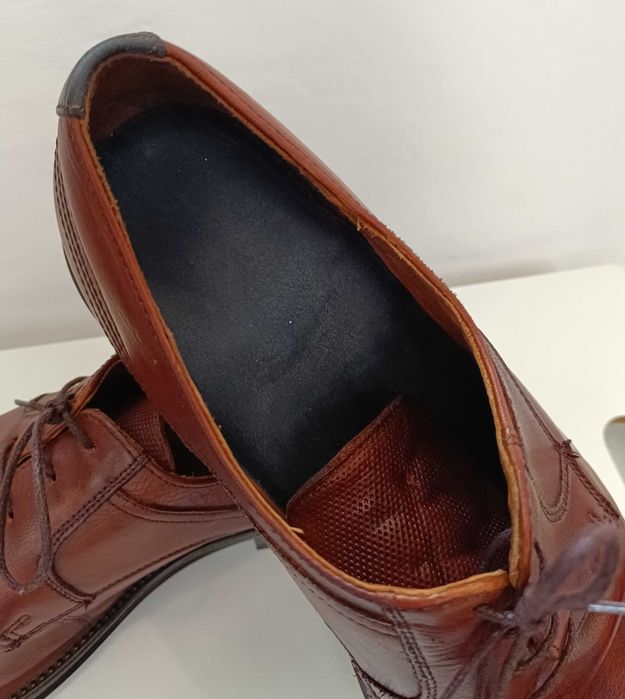 Pantofi derby 45 45.5 premium LLOYD piele naturala moale