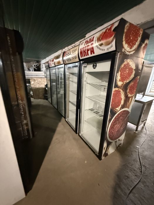 Шкафы холодильные б/у