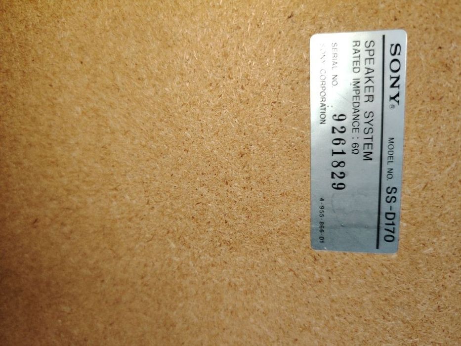 Boxe lemn  Sony 3 cai