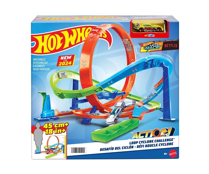 Hot Wheels Action - Игрален комплект: Екстремен лупинг