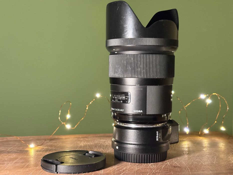 Sigma 85mm f1.4 dg Art и 35mm f1.4 dg Art с FTZ за Nikon