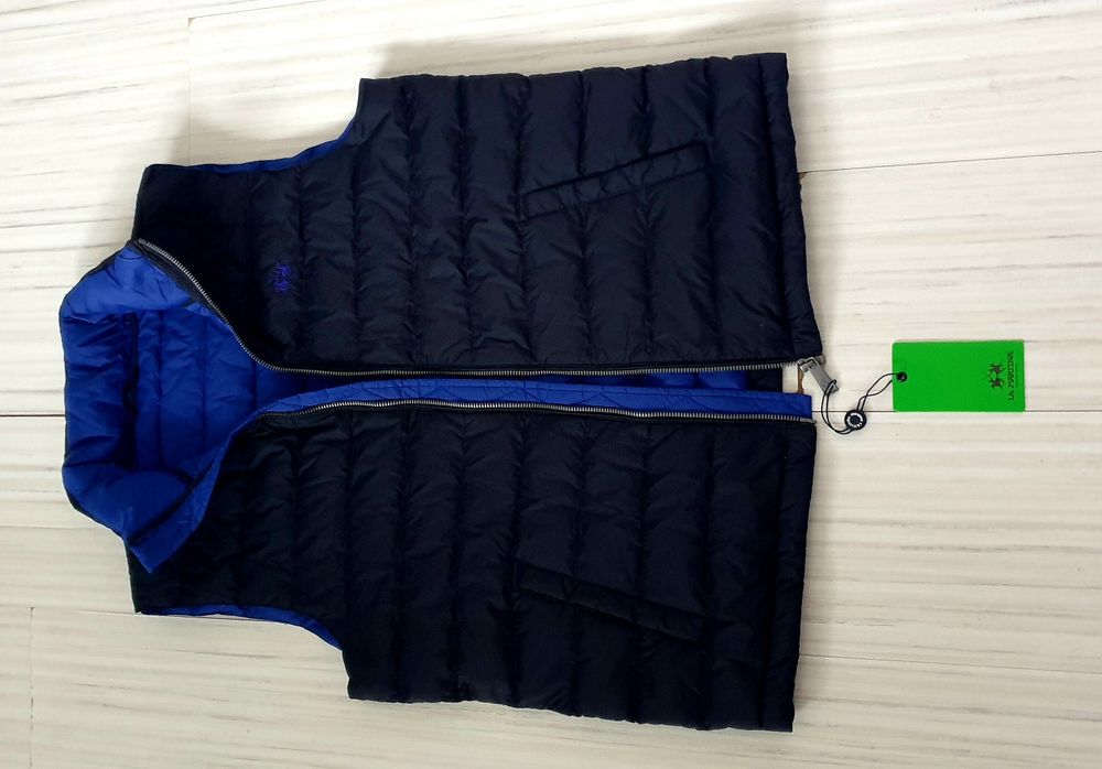 La Martina Down Vest Mens Size 50/ L НОВО! ОРИГИНАЛ Мъжки Пухен Елек!