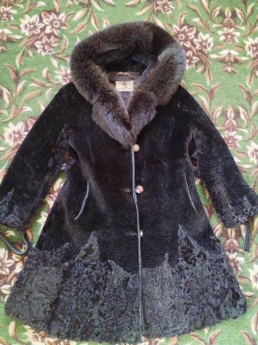 Шуба мутон с овчиной