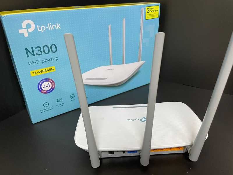 Wi-Fi роутер TP-Link TL-WR845N N300 | Отличное состояние