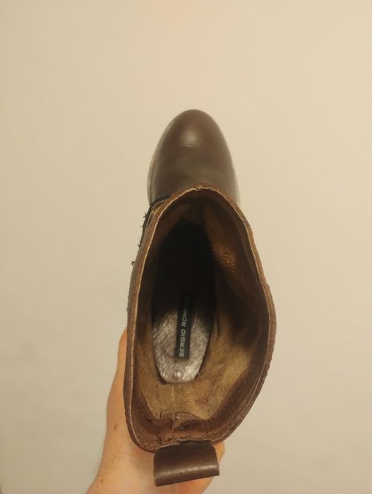 Botine femei, piele naturală