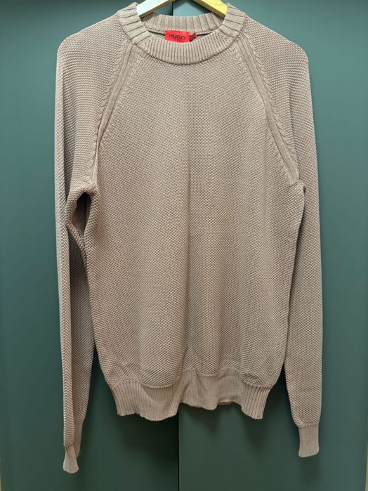 Pulover Hugo Boss roz prăfuit , Original, Bărbați, mărimea M