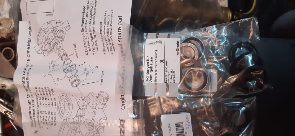 Kanzle piese  .Karcher  Wap etc