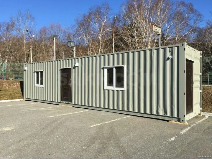 Жилой контейнер 20/40 футов – утепленный, готовый к проживанию