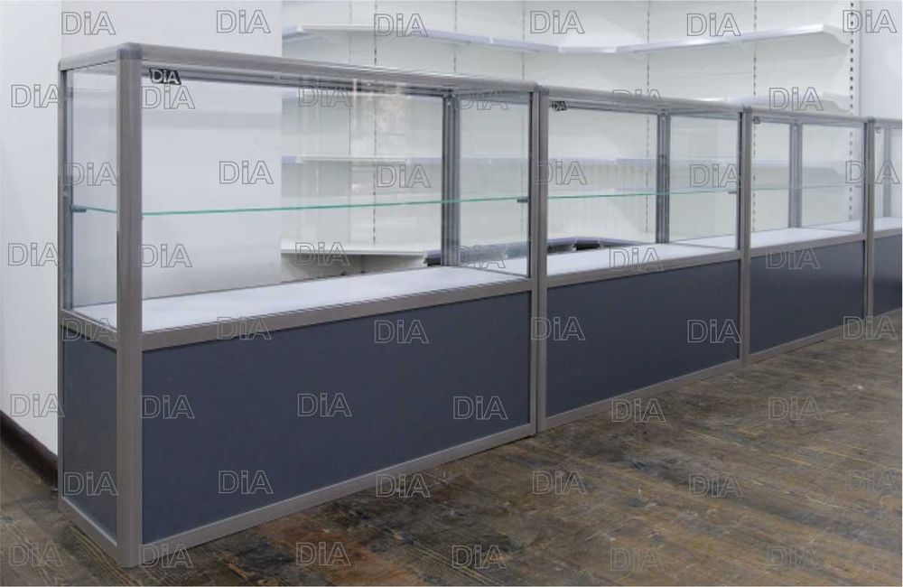 Oynaly prilavkalar, Акция, savdo uskunalari vitrinalar stellajlar