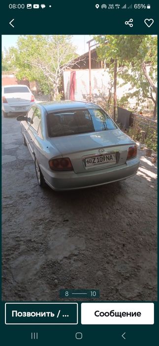 Hyundai sonata зайчик 2002й