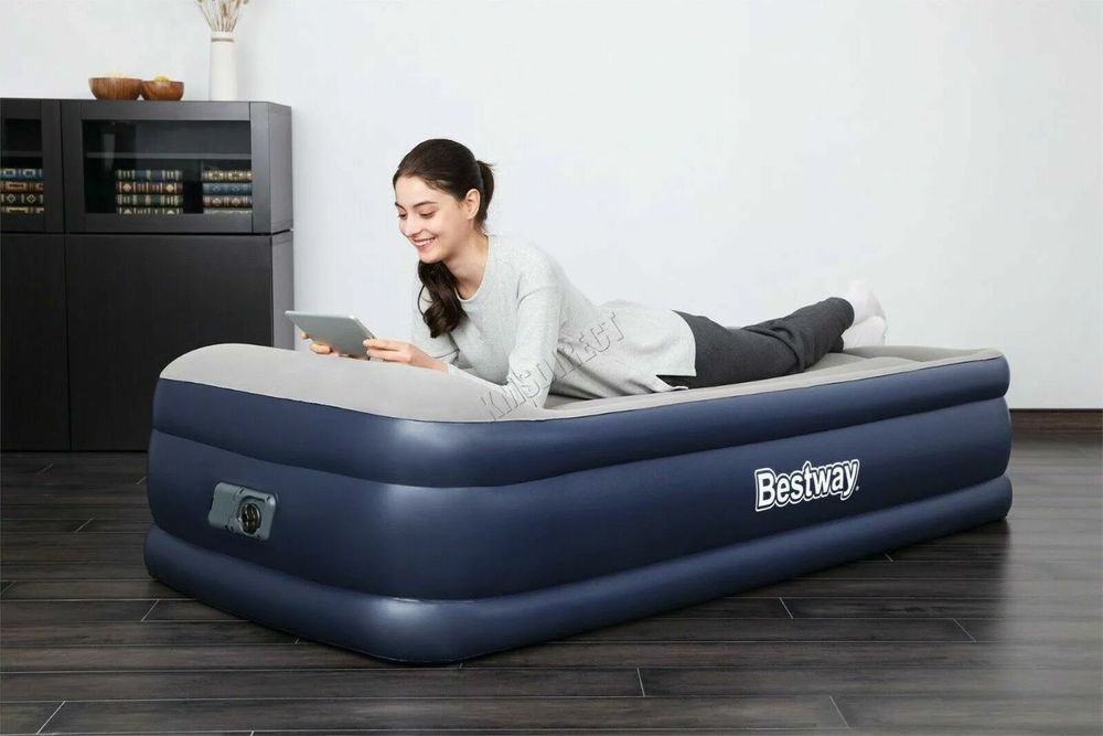Надувнойкрават-191х97х46. Bestway-67628. Насос+доставка бесплатно
