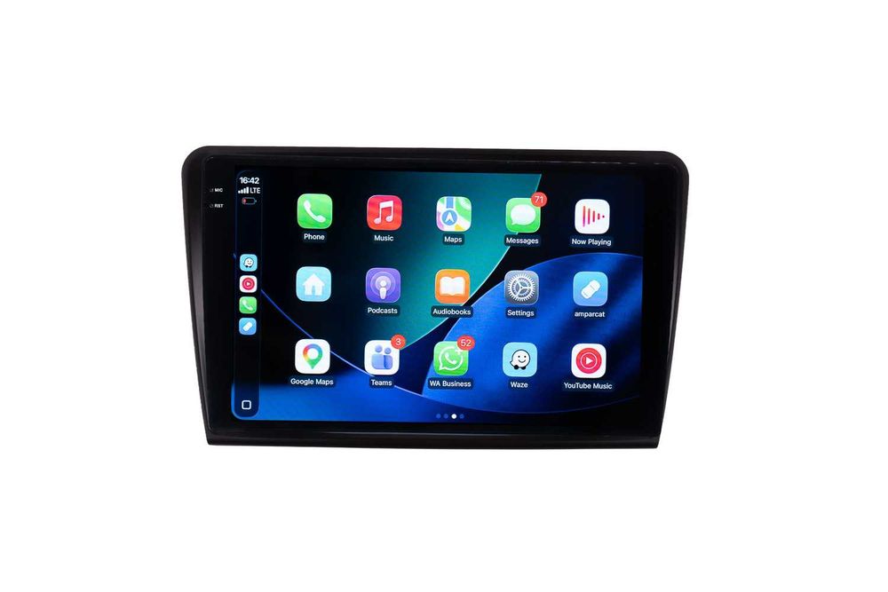 Navigatie Skoda Superb 2 Android 14 , Apple Carplay , Android Auto + Camera Marsarier cadou