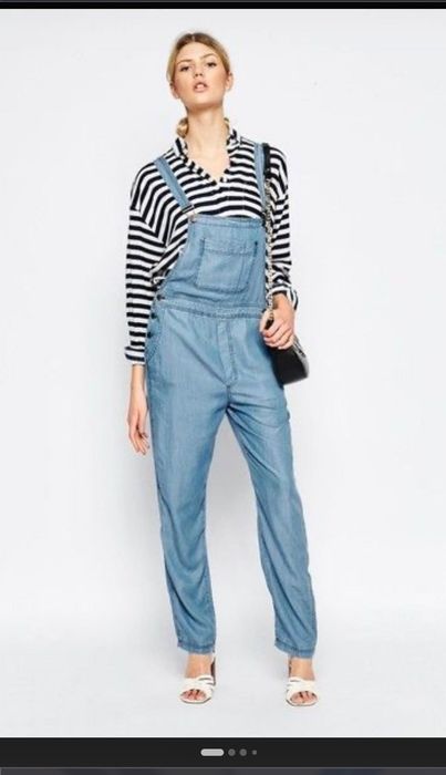 Дънков гащеризон Ganni, размер S