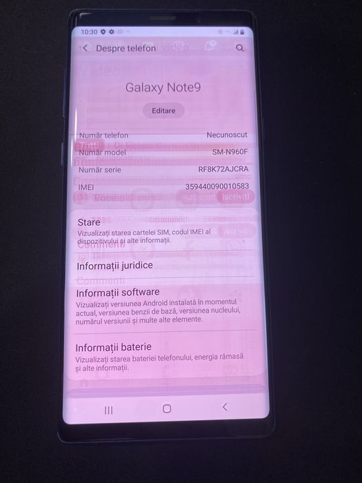 Samsung Galaxy Note 9 512Gb id-XXL4224