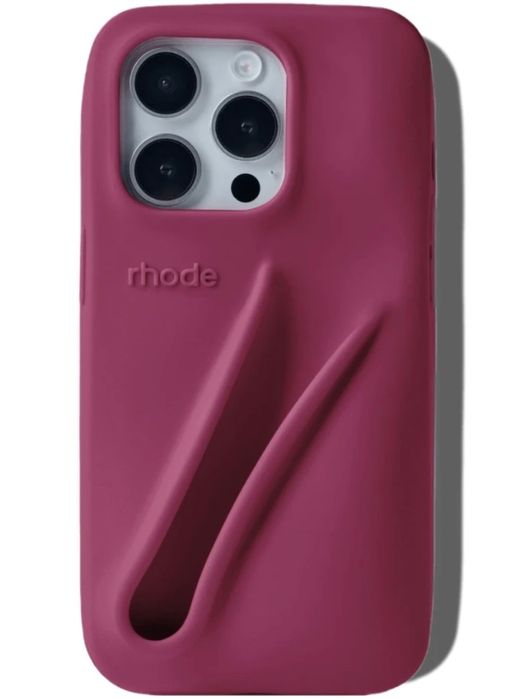 Rhode чехол+блеск для губ на 15 pro max