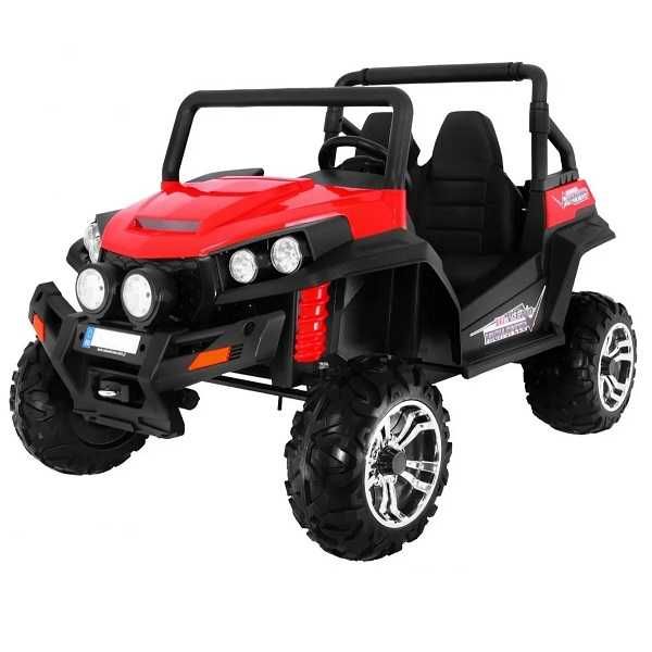 Masinuta electrica 4x4 Premier V-Twin, 12V, 2 locuri, roti cauciuc EVA
