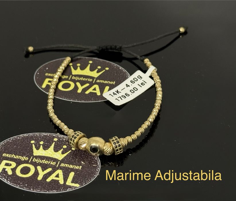 Bijuteria ROYAL : Bratara AUR 14K / 4.6 GR
