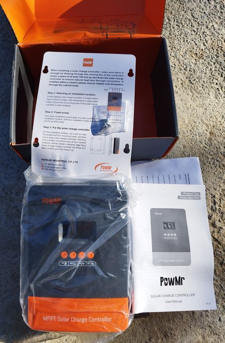 POWMr POW-M60-PRO MPPT Соларен Контролер 60A