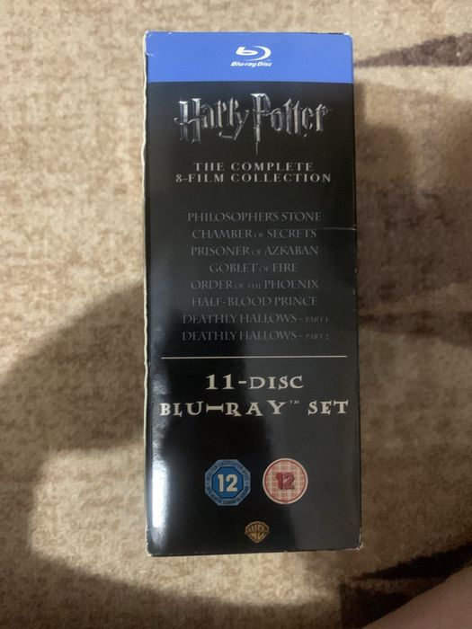 Хари Потър пълната колекция (8 филма)/ Harry Potter The Comple 8-film collection blu-ray