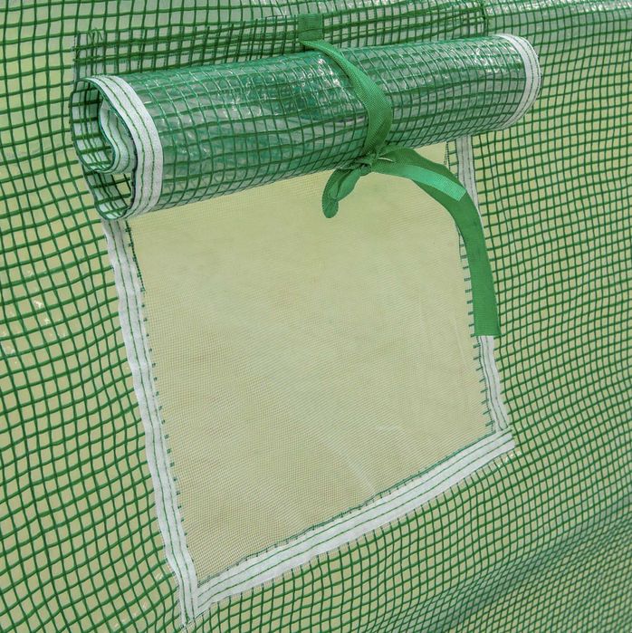 Sera Solar Gradina Cadru Otel  10x4x2.5m 140g/mp + LIVRARE GRATUITA