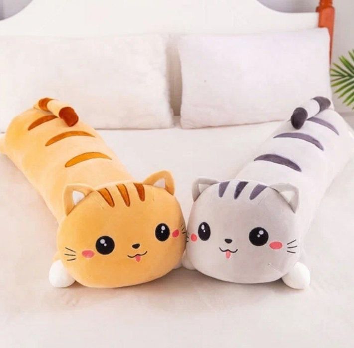 Мягкая игрушка подушка "Кот - батон