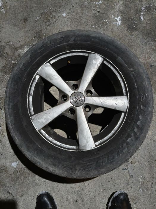 Татарка с шинами