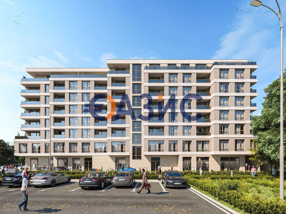 Студио в новостроящ се комплекс „Трапезица Резиденс“, Бургас, 53.19 кв