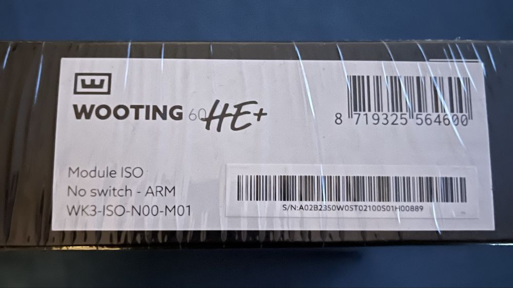 Module ISO Wooting 60HE+