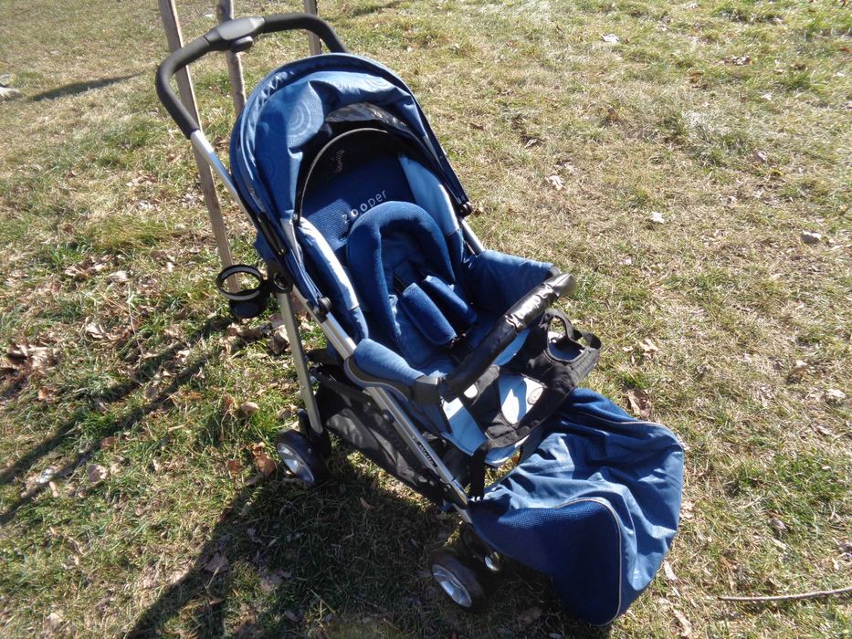 Чисто нова Бебешка количка Син цвят