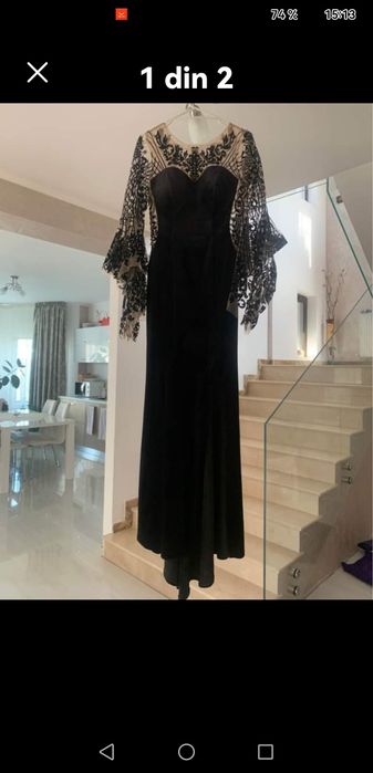 Rochie de seara cu trena